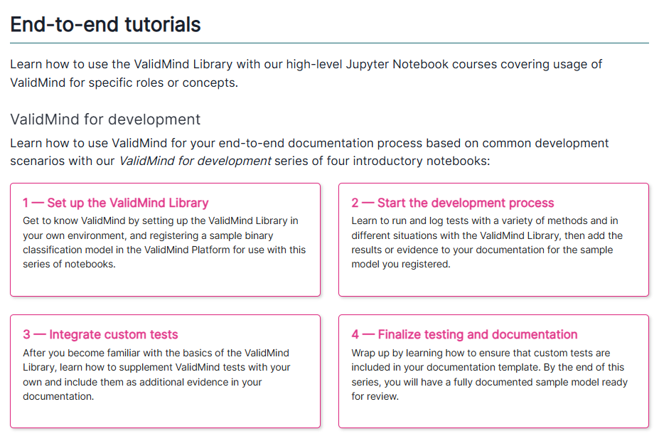 New Developer Notebooks